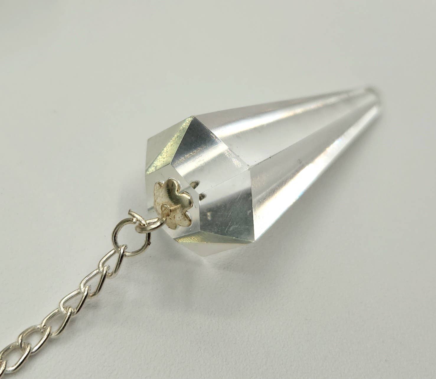 Clear Quartz Pendulum