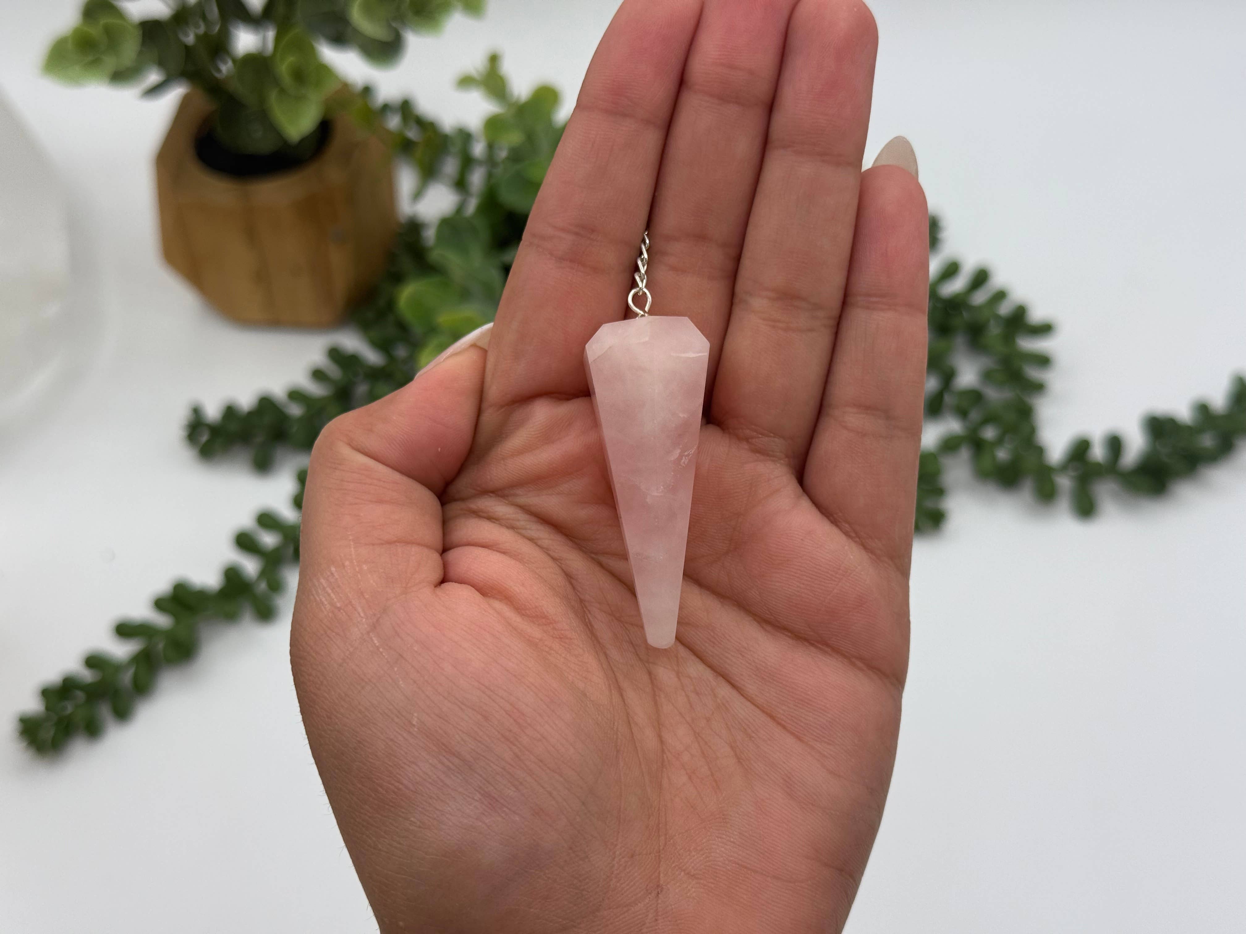 Rose Quartz Pendulum