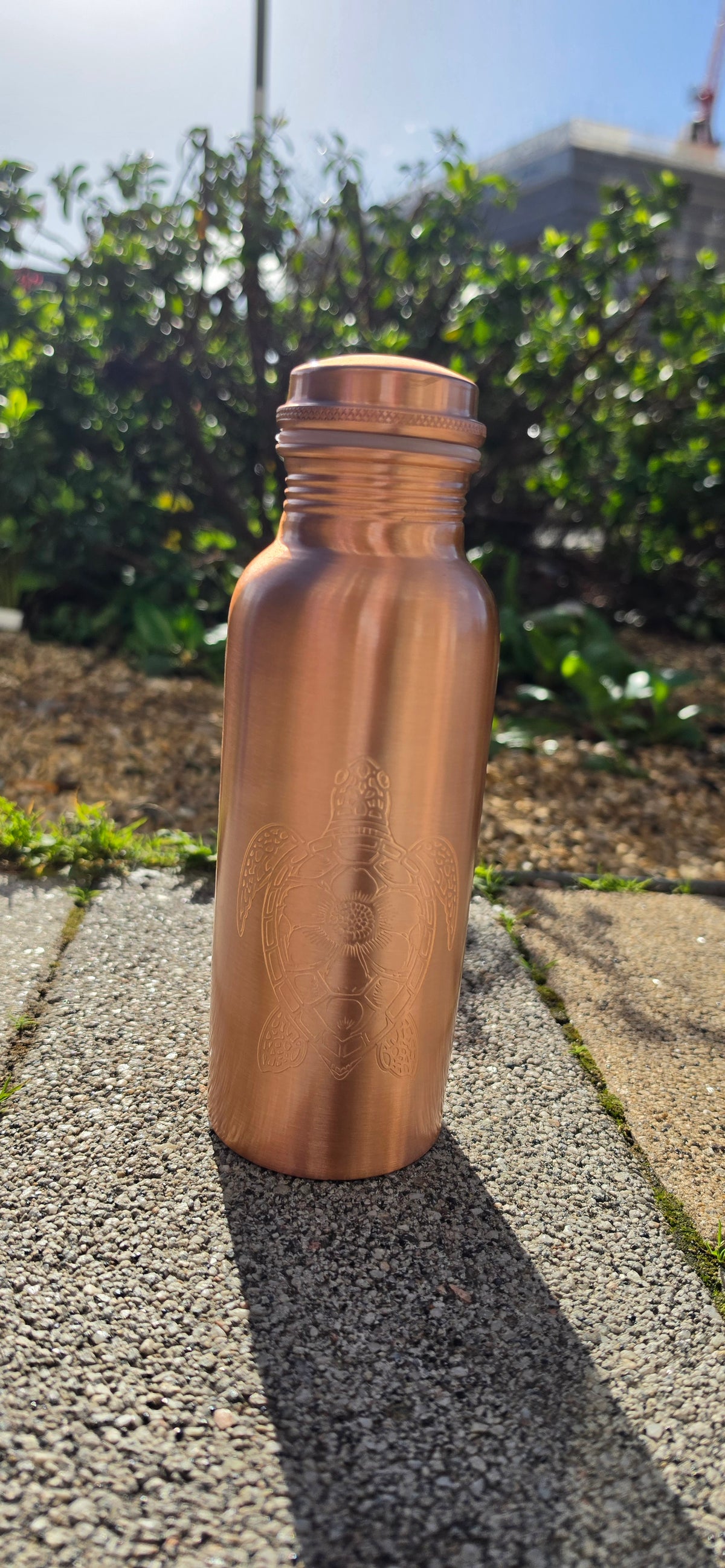 Turtle Copper Bottle (700ml)