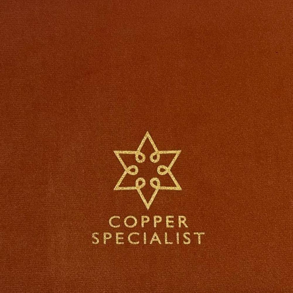Pure Copper Set (Hammered Bottle & 2 Cups)