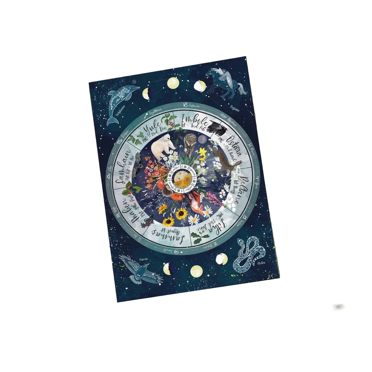 Wheel of the Year Greeting Card