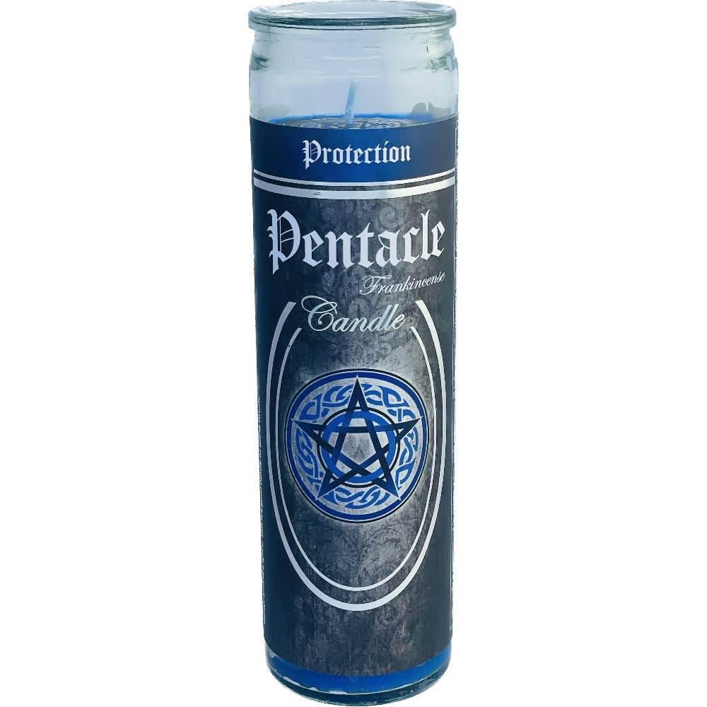Pentacle and Frankincense 7-Day Ritual Candle