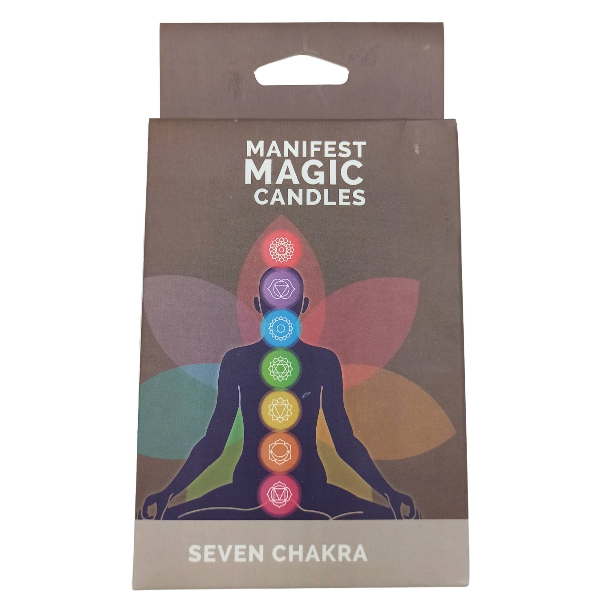 Seven Charkra Manifest Candles (set of 7)