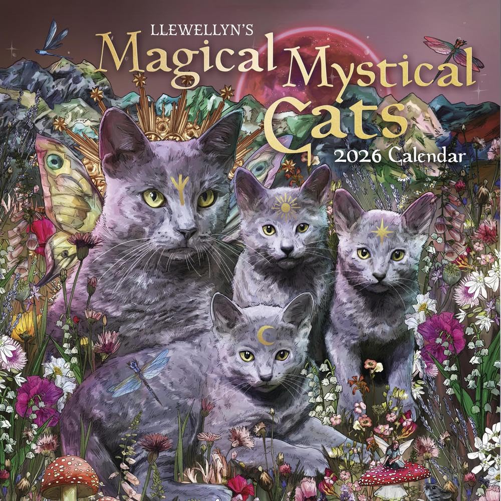 Magical Mystical Cats Calendar 2026