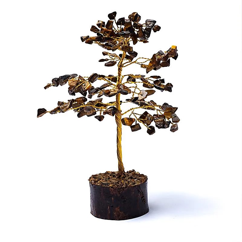 Tigers Eye Crystal Tree (18cm)