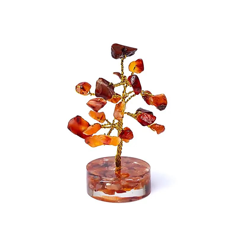 Mini Crystal Tree (Carnelian)