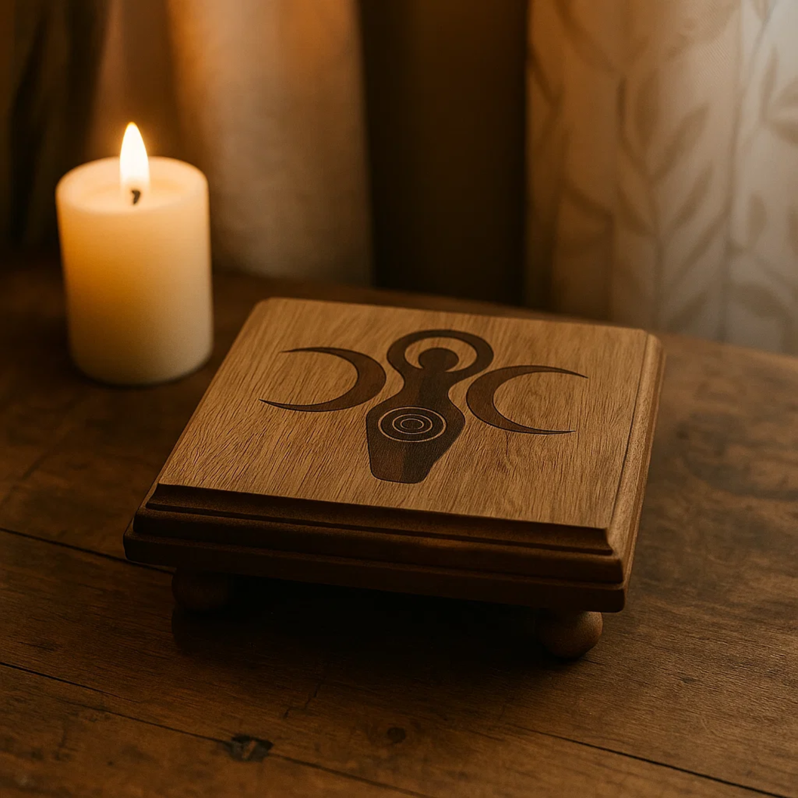 Mini Altar Table (Goddess)