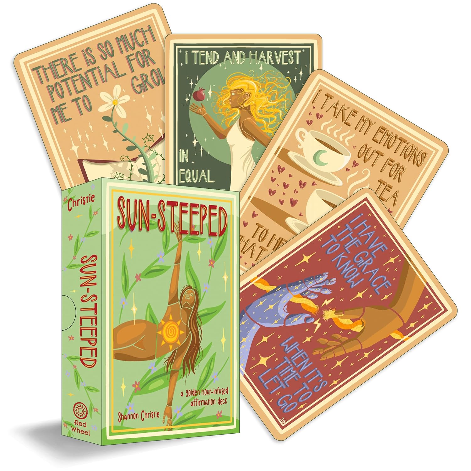 Sun-Steeped Affirmation Deck