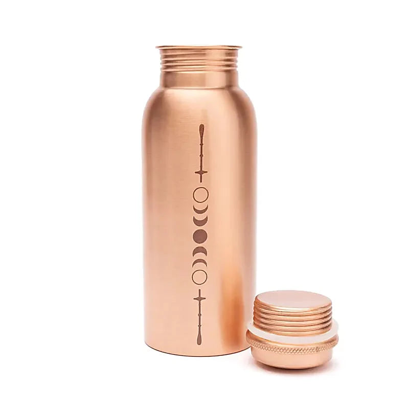 Moon Phase Copper Bottle (500ml)