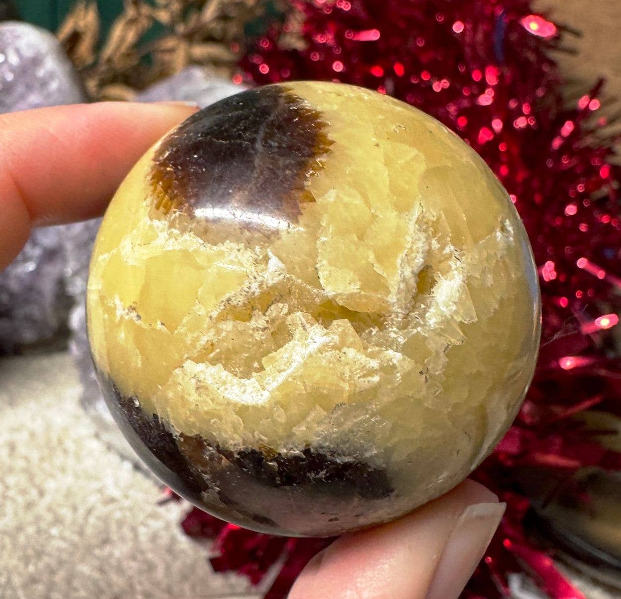 Septarian Sphere