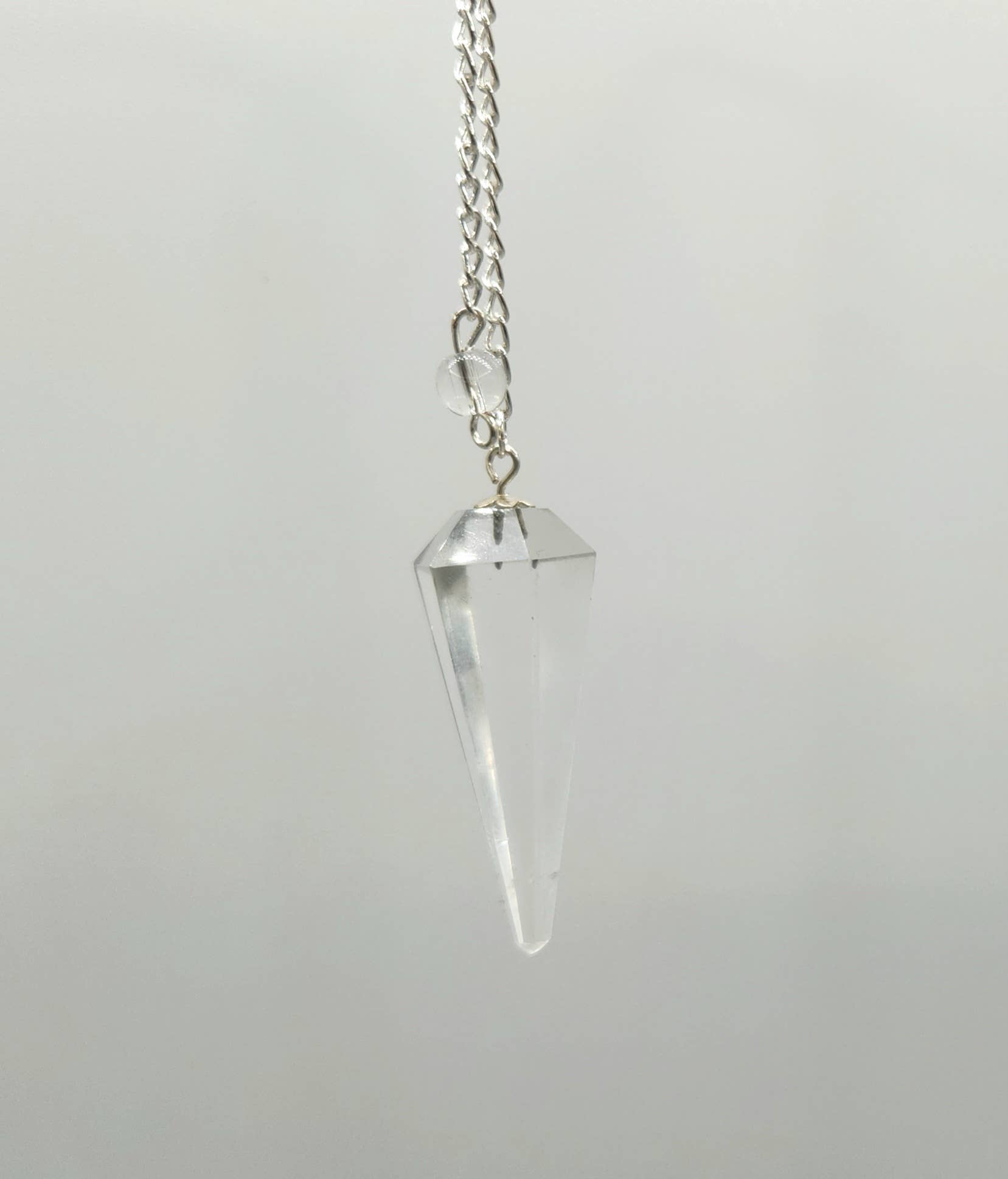 Clear Quartz Pendulum