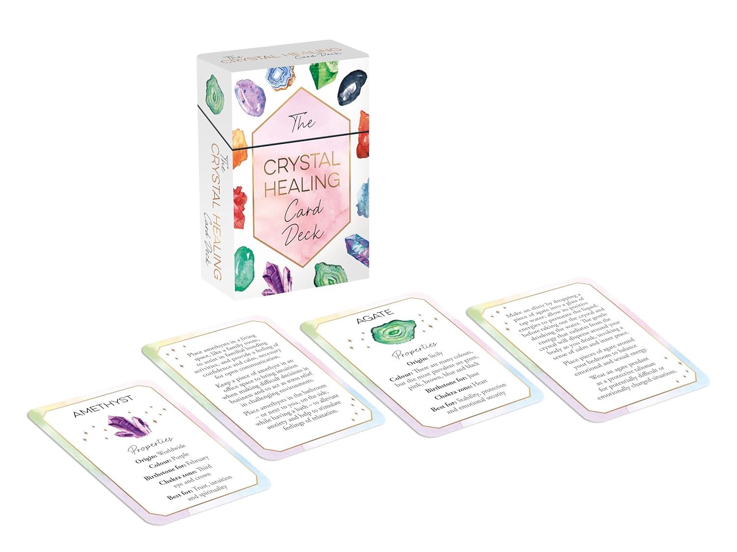 The Crystal Healing Card Deck
