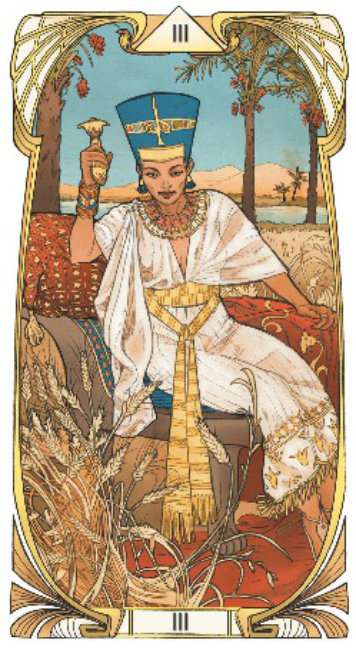 Egyptian Art Nouveau Tarot