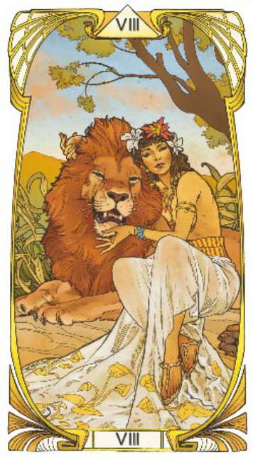 Egyptian Art Nouveau Tarot