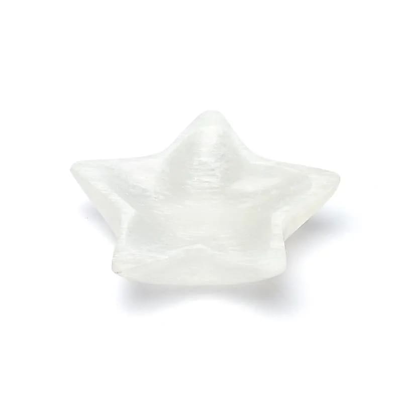 Selenite Star Bowl