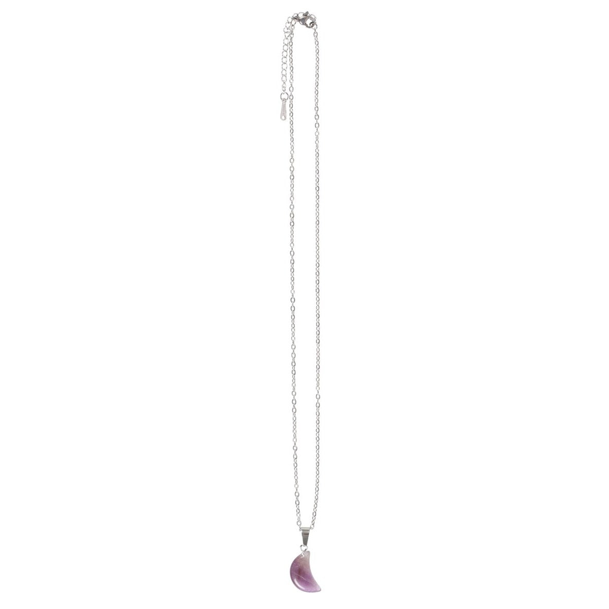 Amethyst Moon Necklace on Greeting Card