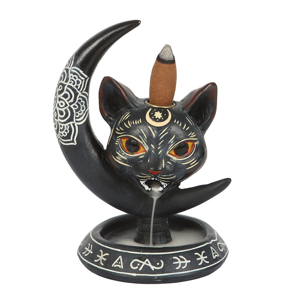 Black Cat Moon Backflow Burner