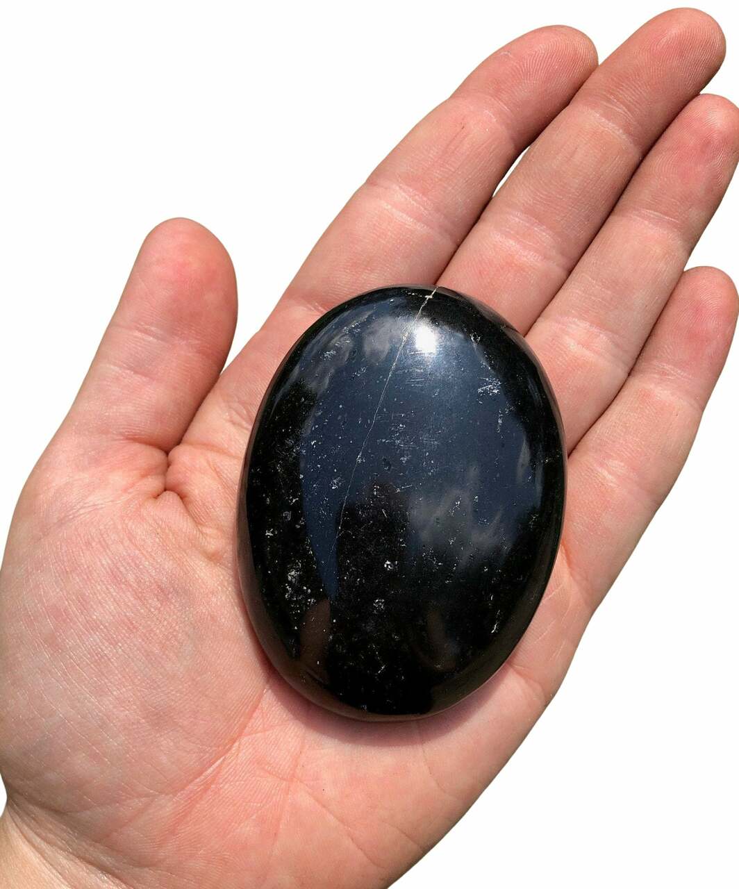 Black Tourmaline Palmstone