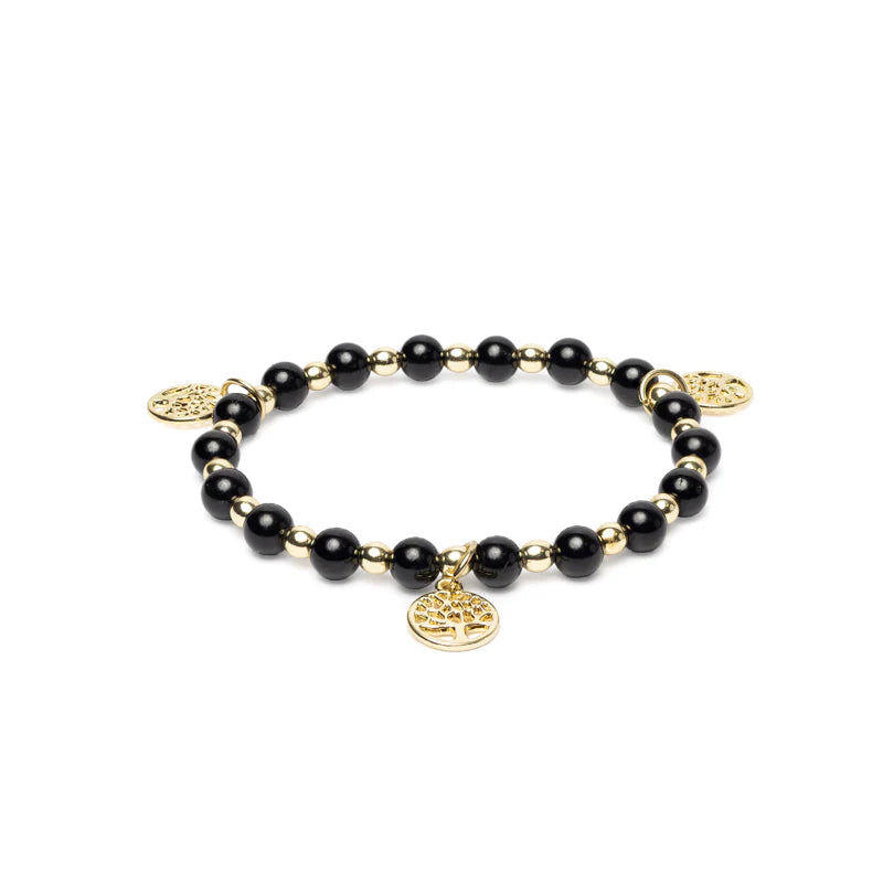 Tourmaline Tree of Life Bracelet