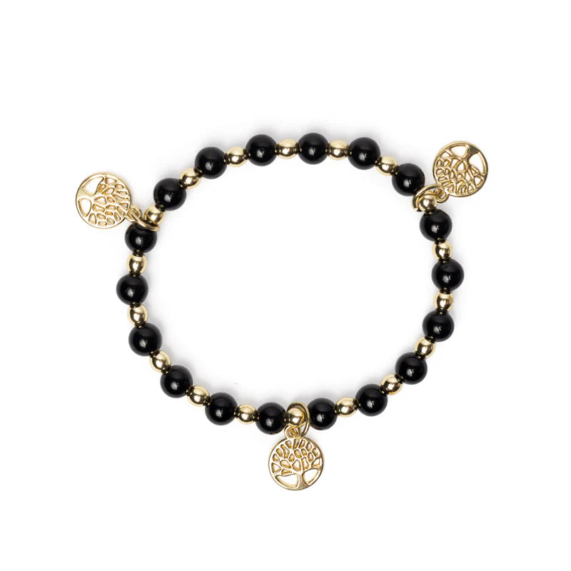 Tourmaline Tree of Life Bracelet