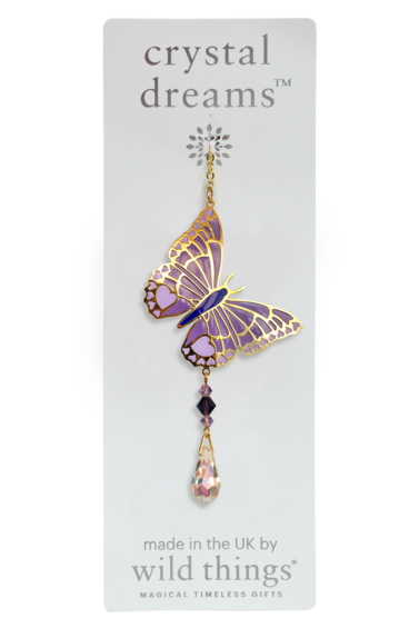 Butterfly Purple Emperor Charm