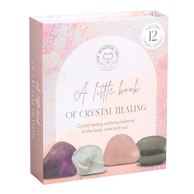 The Little Book of Crystal Healing Set