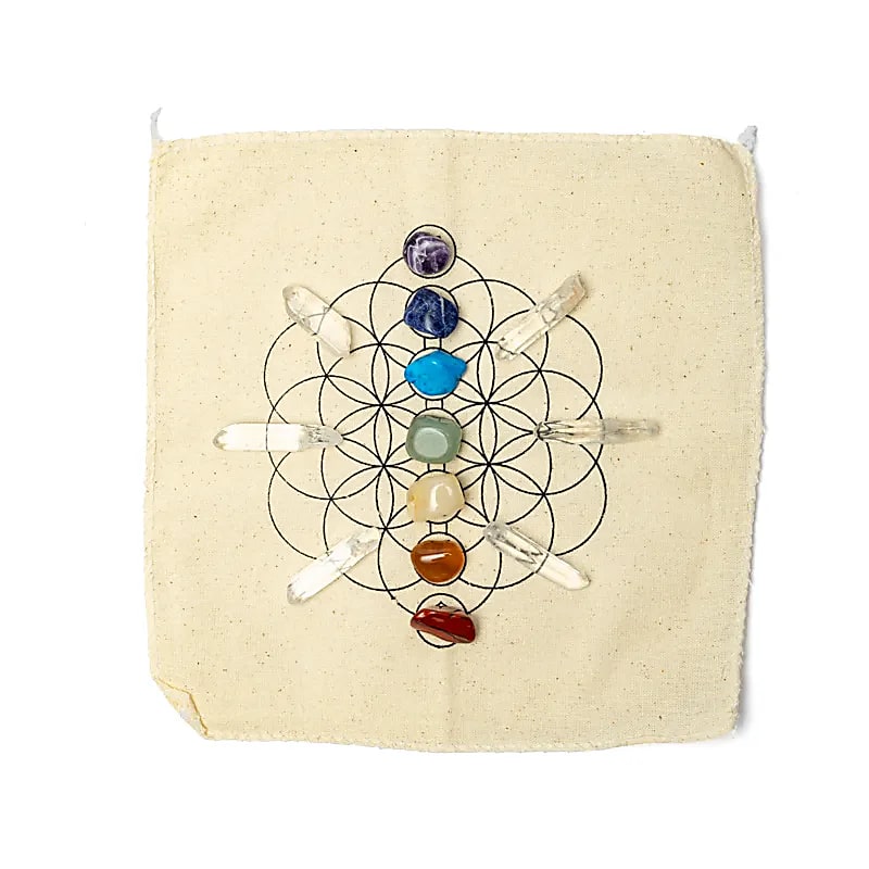 Chakra Crystal Grid Set