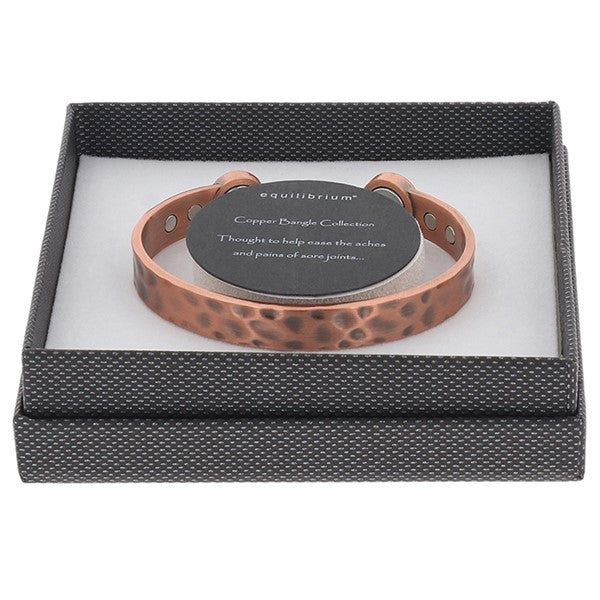 Equilibrium Copper Bracelet (Hammered0