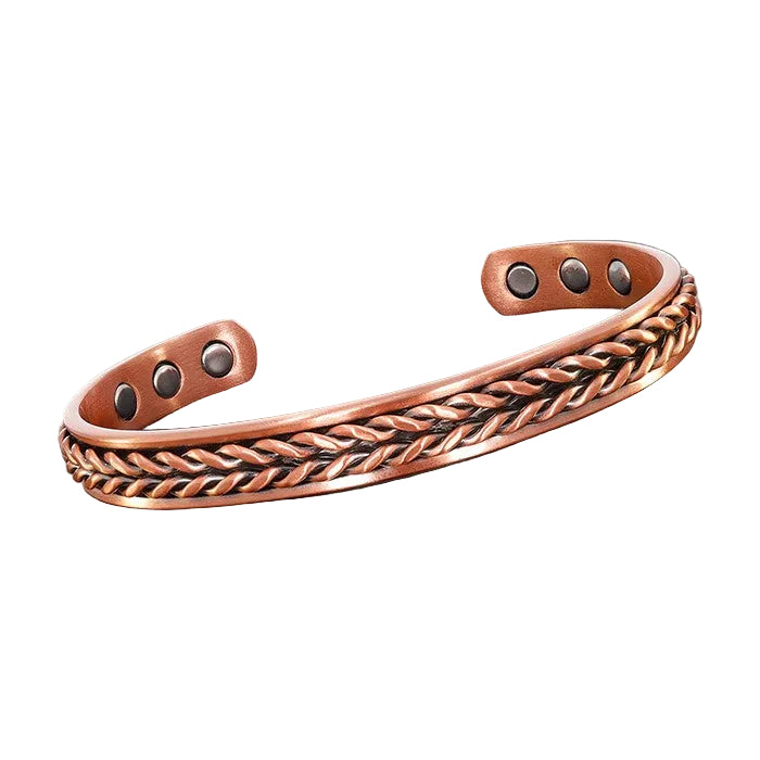 Equilibrium Copper Bracelet (Herringbone)