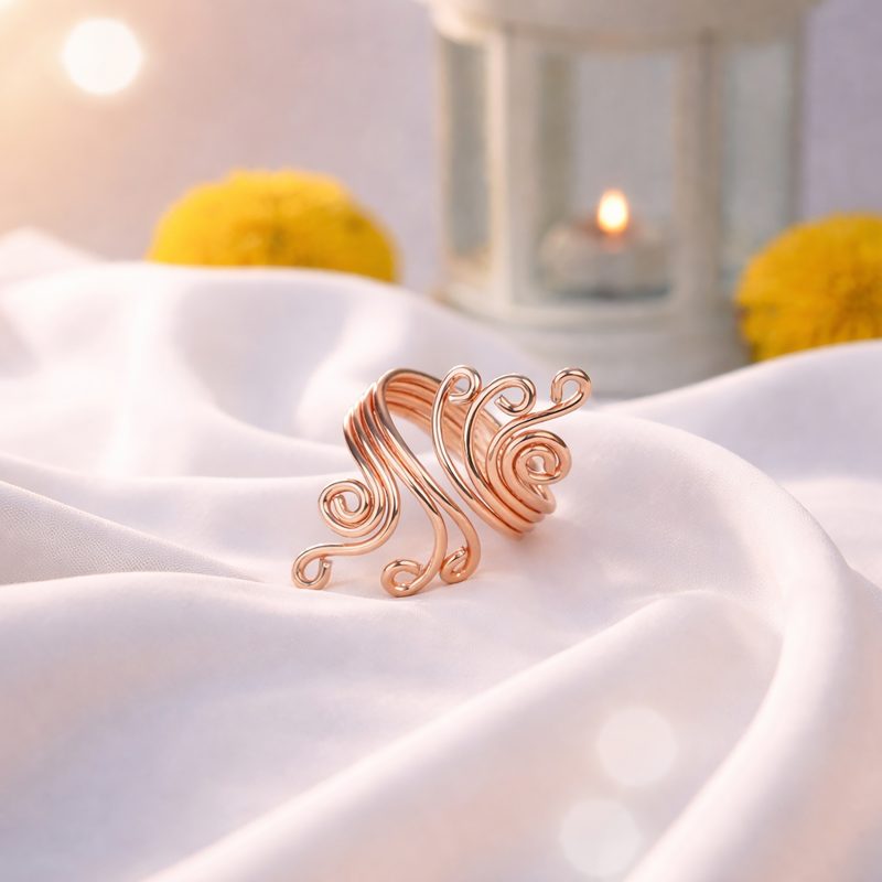Adjustable Copper Rings