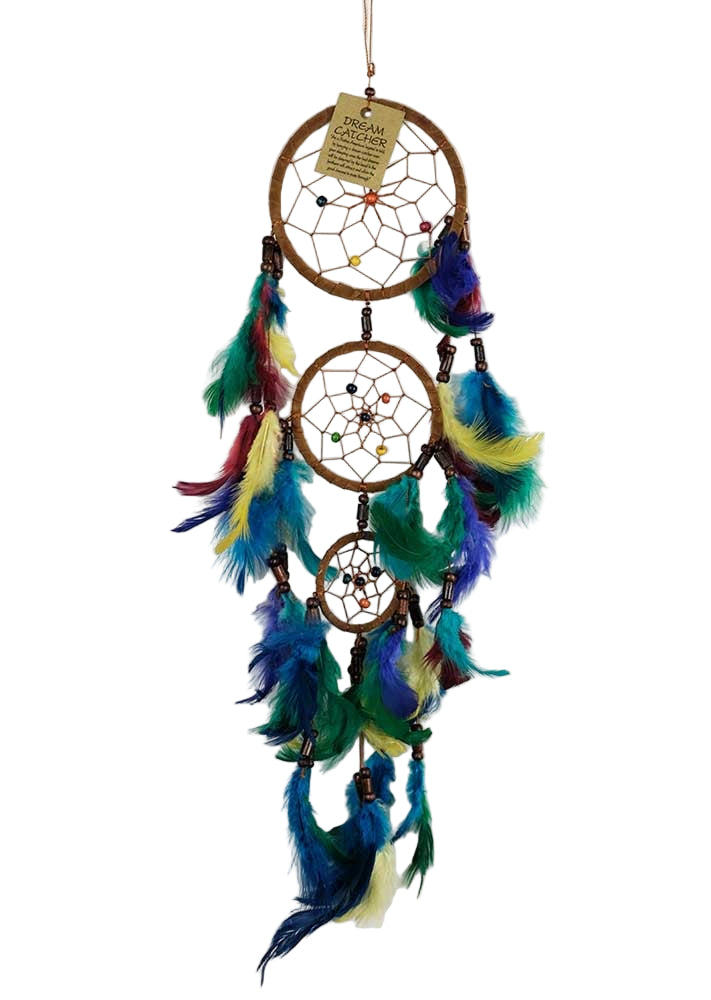 Multi-Colour Dreamcatcher (12cm)