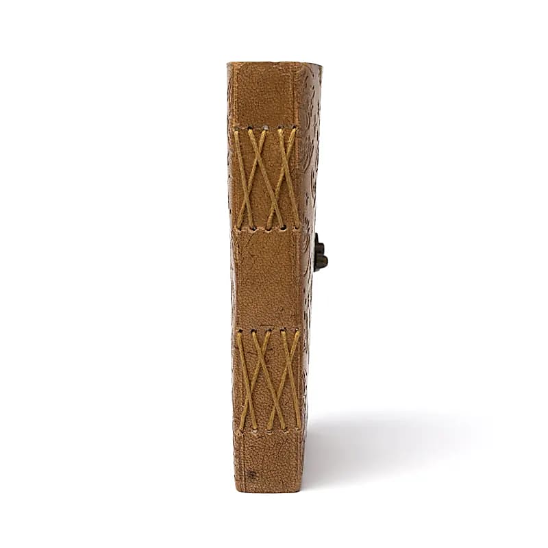 Flower of Life Faux Leather Journal