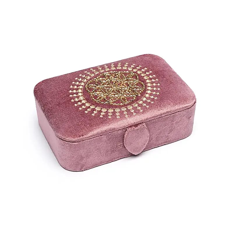 Flower of Life Velvet Tarot Box