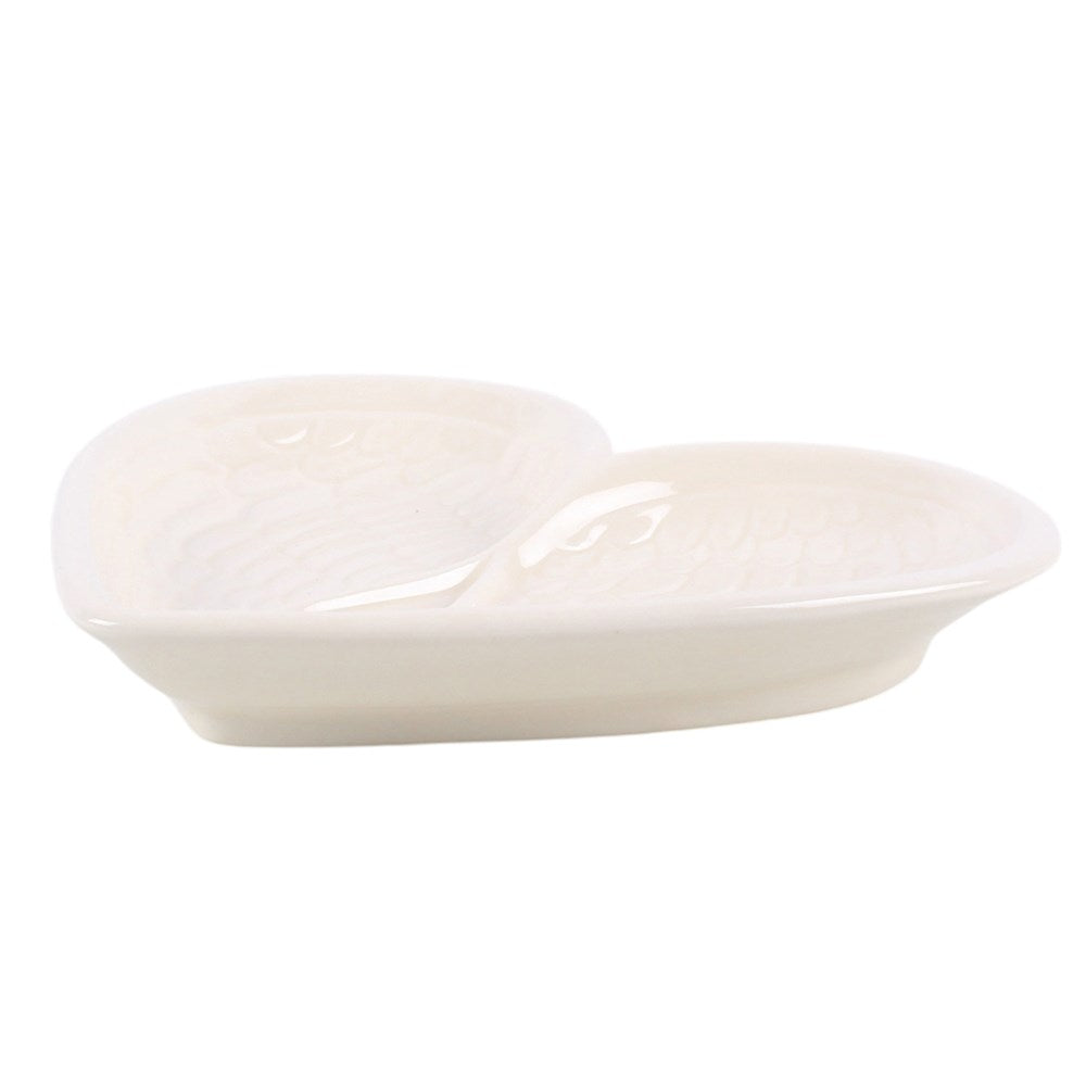 Angel Wing Heart Trinket Dish