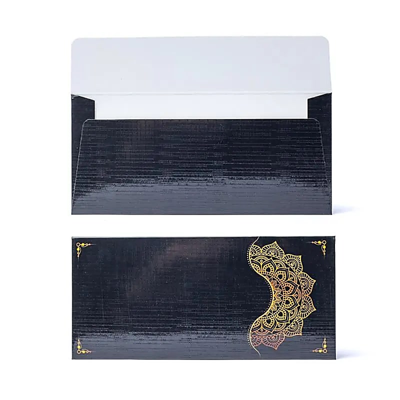 Mandala Flower Gift Card & Envelope