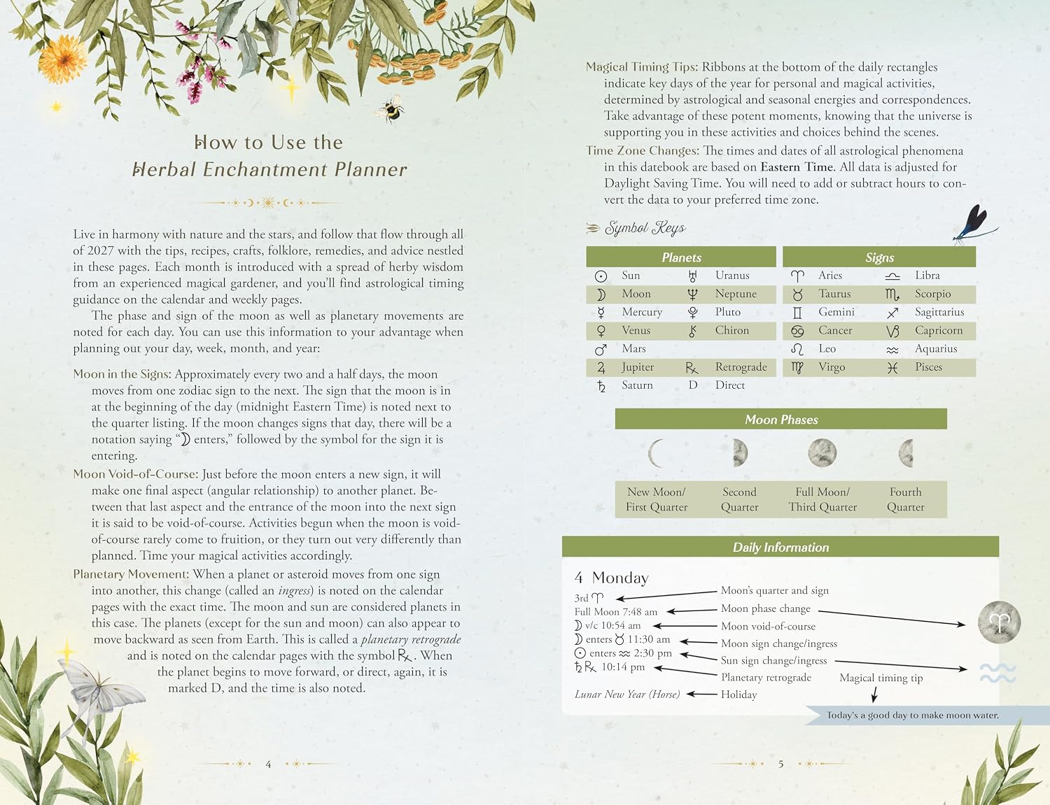 Llewellyn's 2027 Herbal Enchanted Planner
