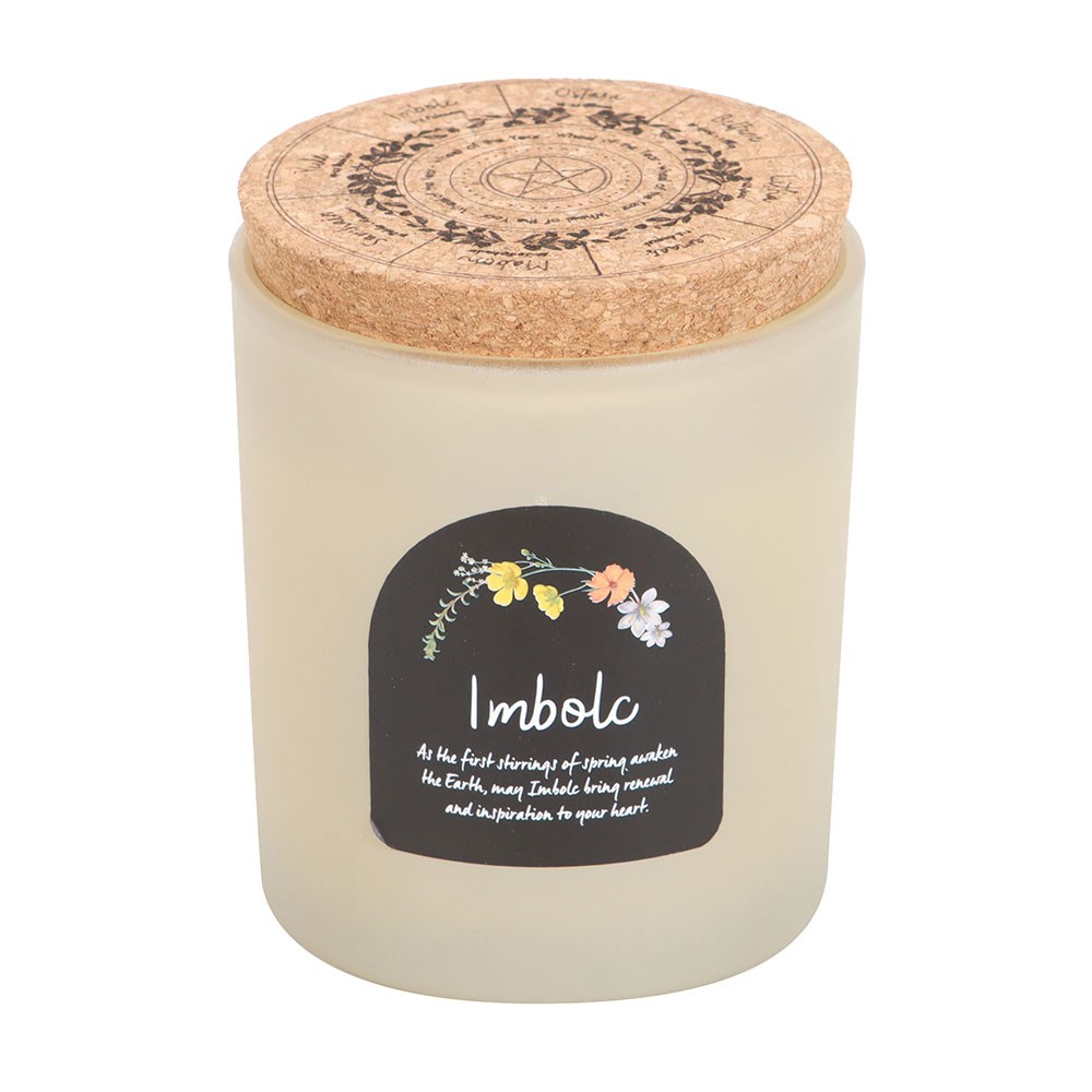 Imbolc Candle
