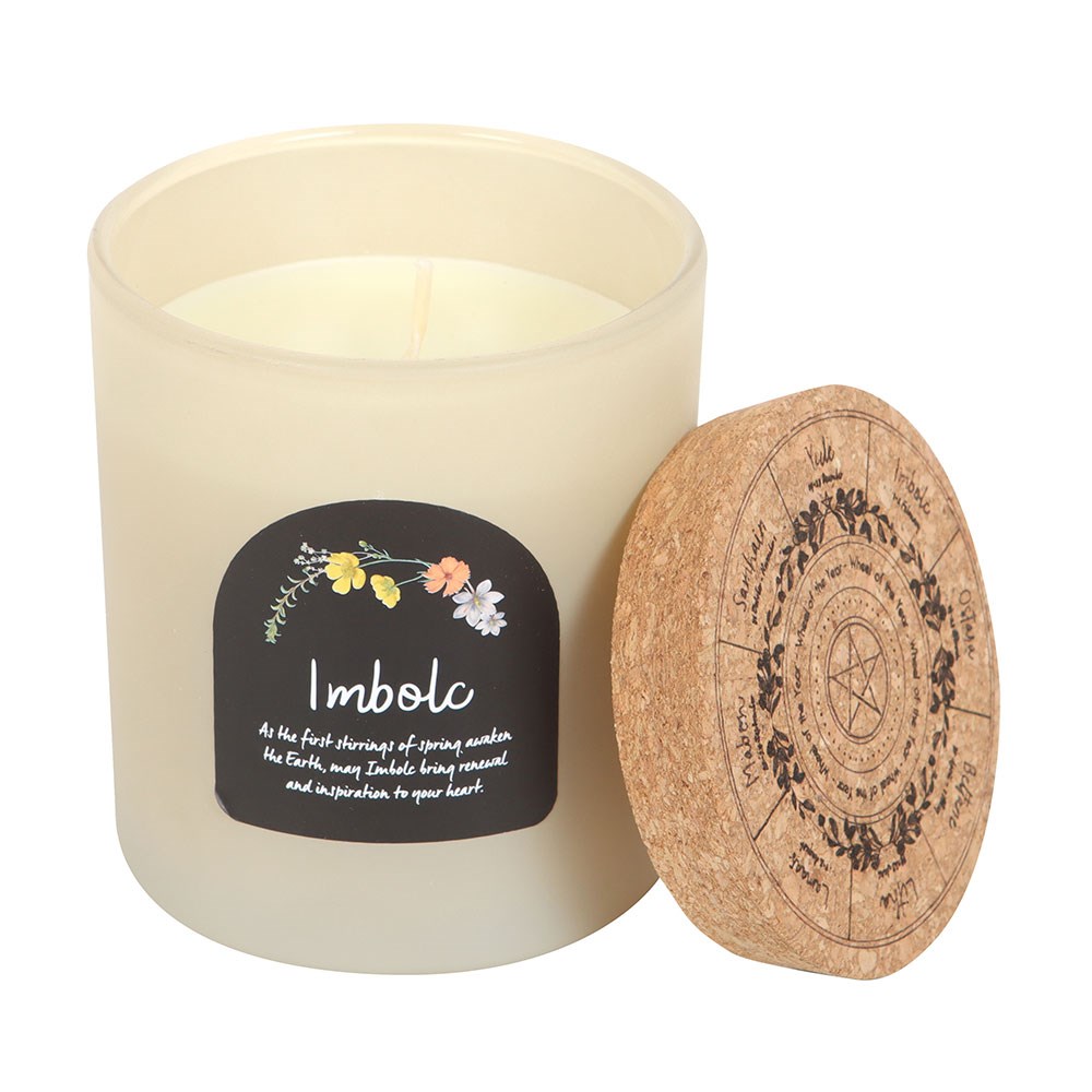 Imbolc Candle