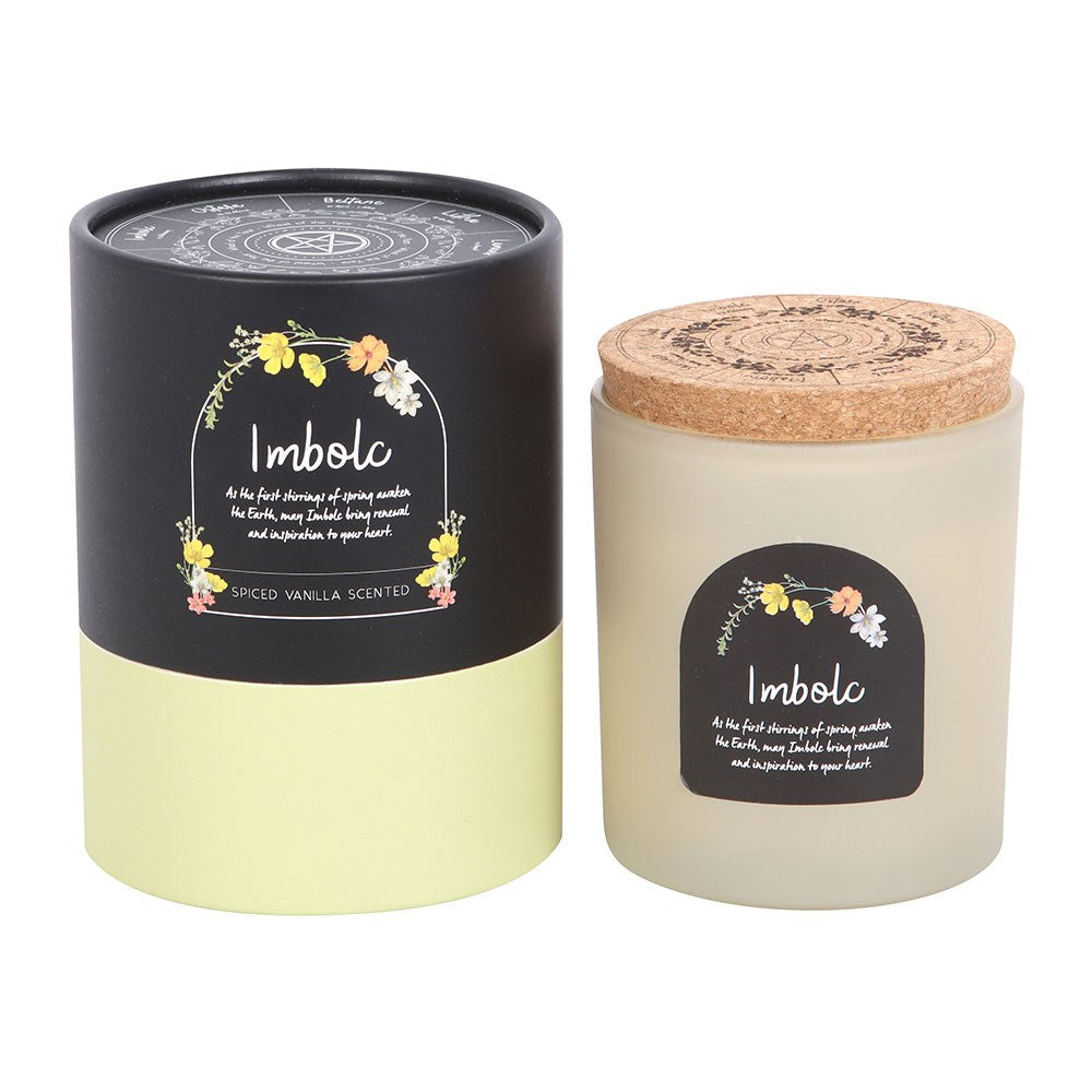 Imbolc Candle