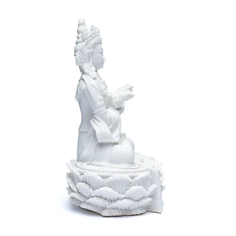 Kwan Yin Statue (White)