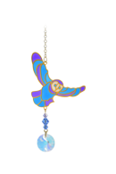 Owl In Flight Charm