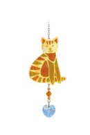 Marmalade Cat Charm
