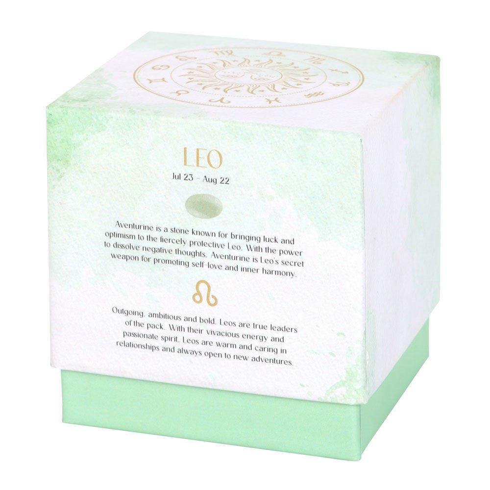 Leo Aventurine Candle