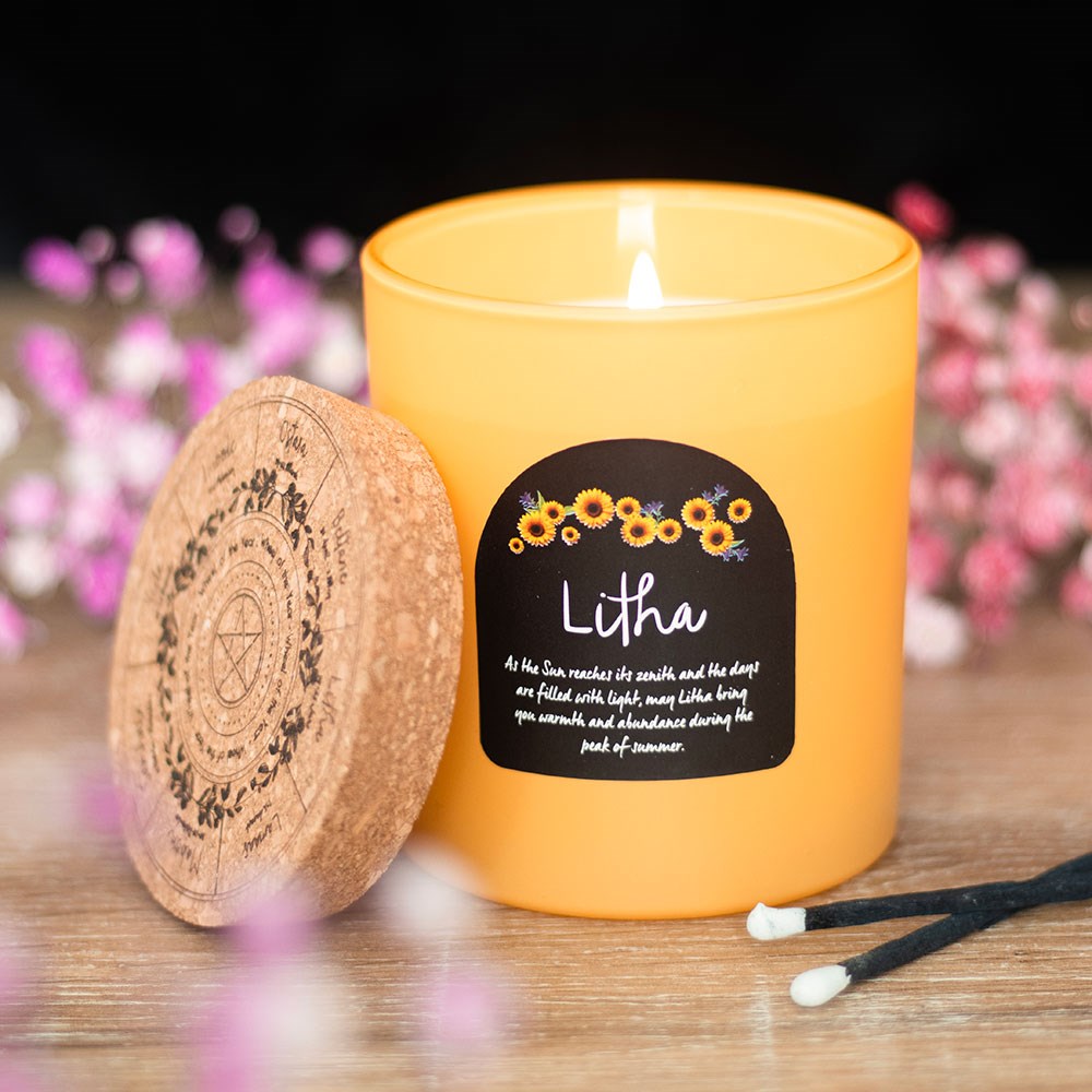 Litha Candle