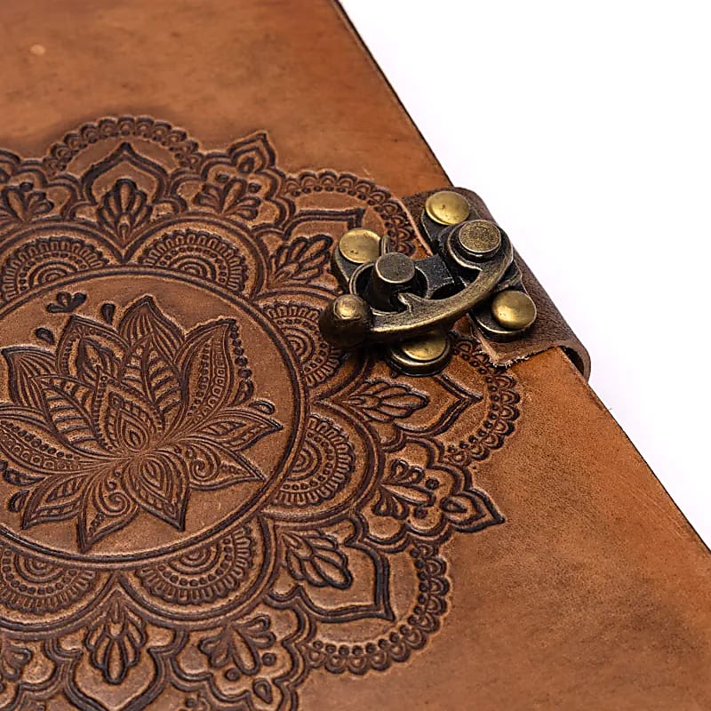 Mandala Leather Journal