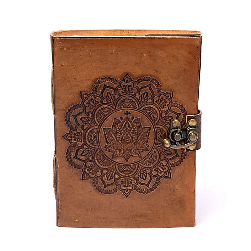 Mandala Leather Journal