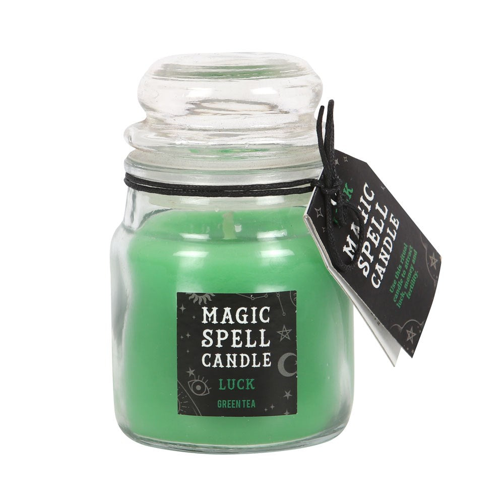 Mini Green 'Luck' Candle