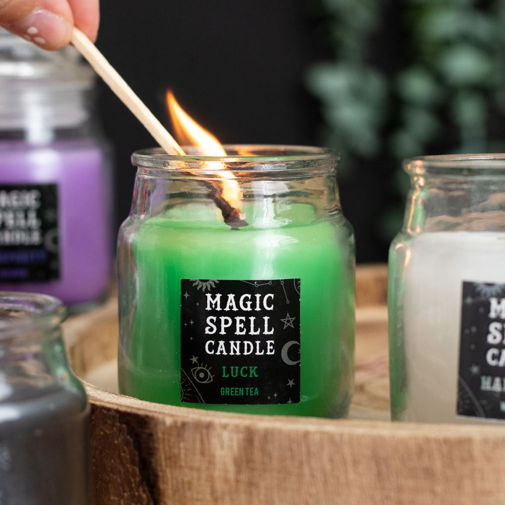 Mini Green 'Luck' Candle