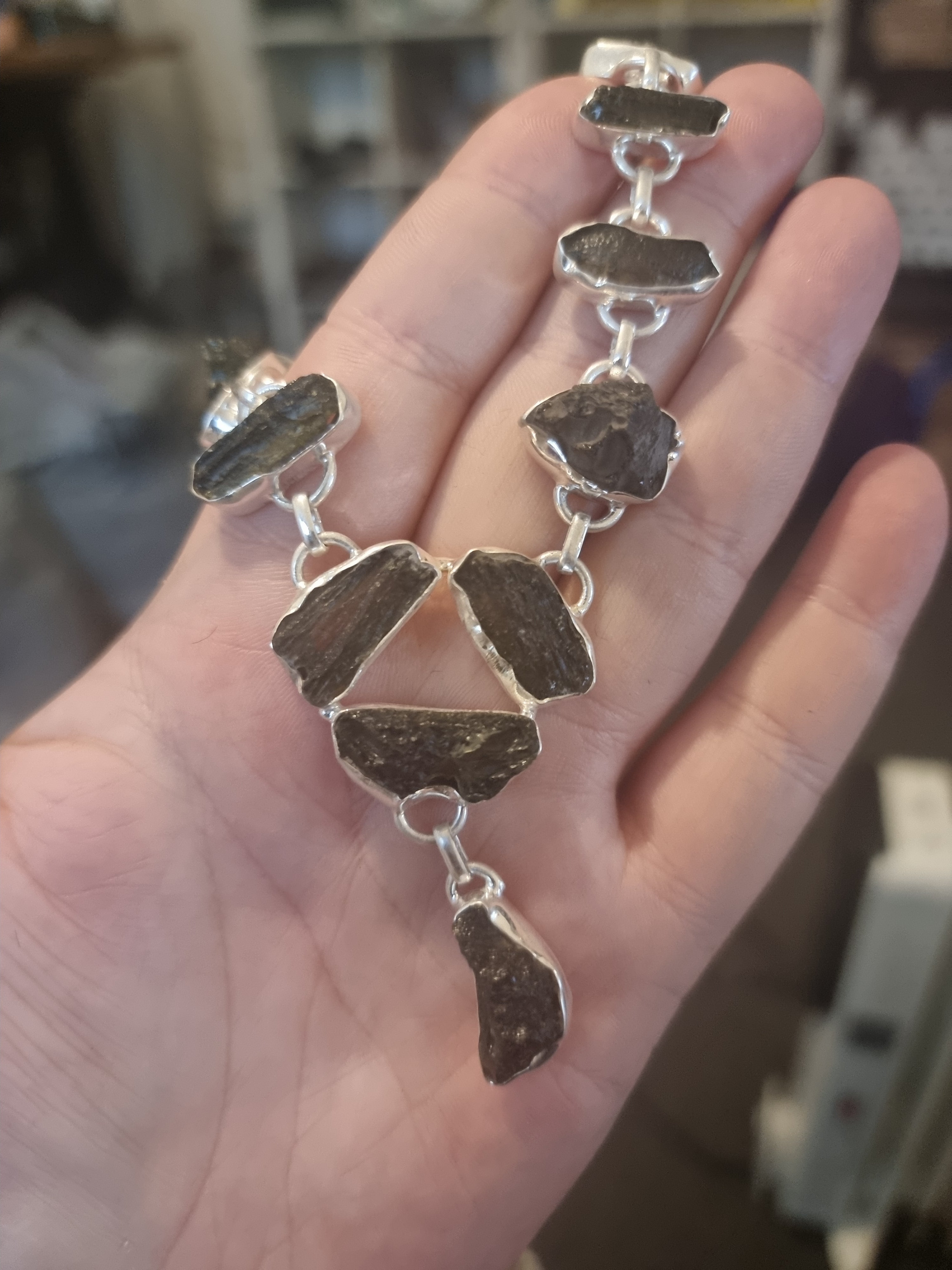 Moldavite Crystal Necklace