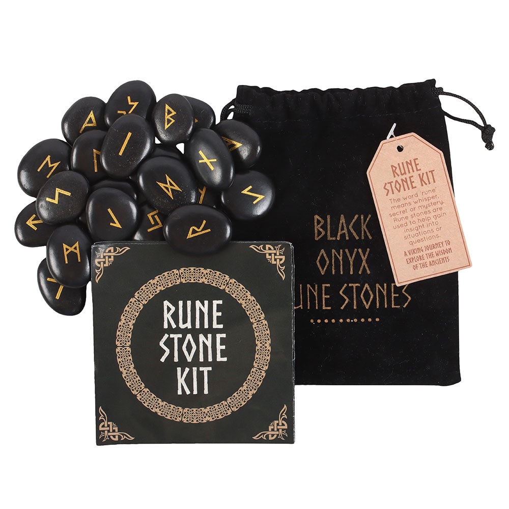 Onyx Viking Rune Stones